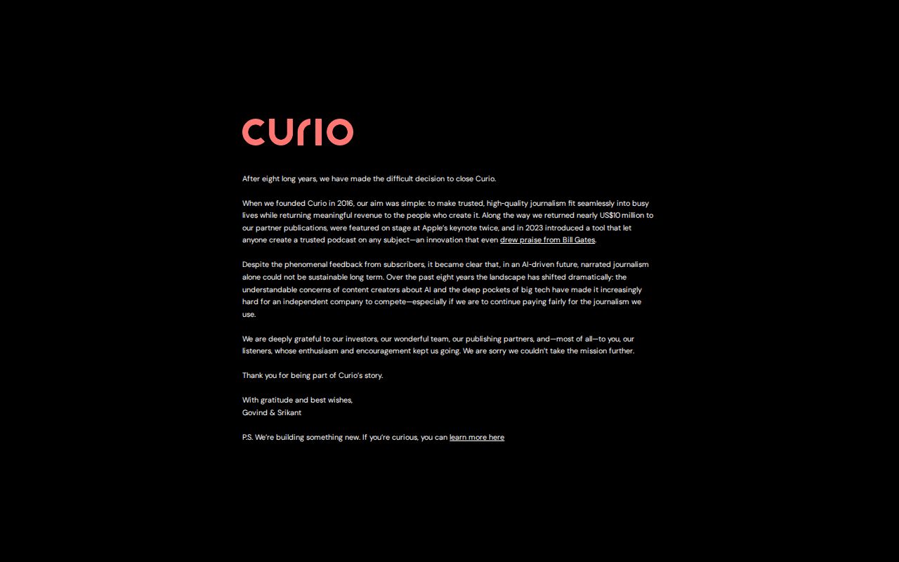 Curio preview